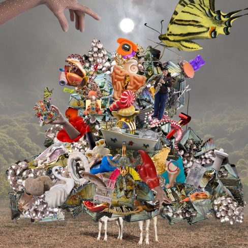 Colourful photo collage by Loula Levedi